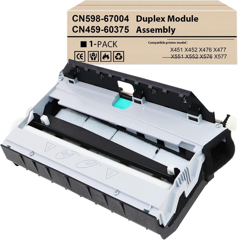 Eficazink CN598-67004 CN459-60375 Duplex Module Assembly Compatible for OfficeJet Pro X451 X452 X476 X477 X551 X552 X576 X577 CN459-60375 Waste Ink Collector Use for 973 974 Printers（B5L09A） - Image 1
